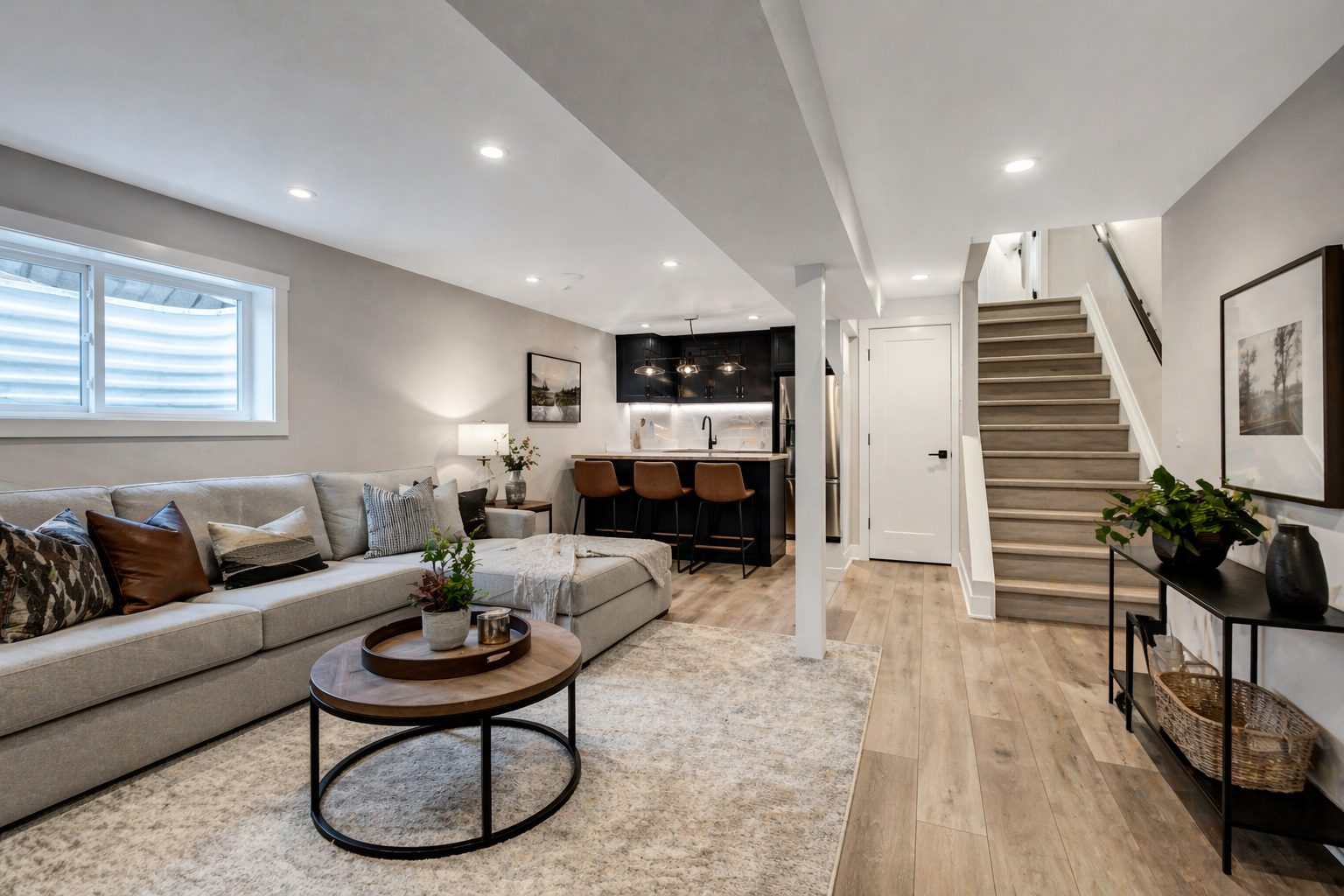 Custom Basement Design and Renovation in Calgary