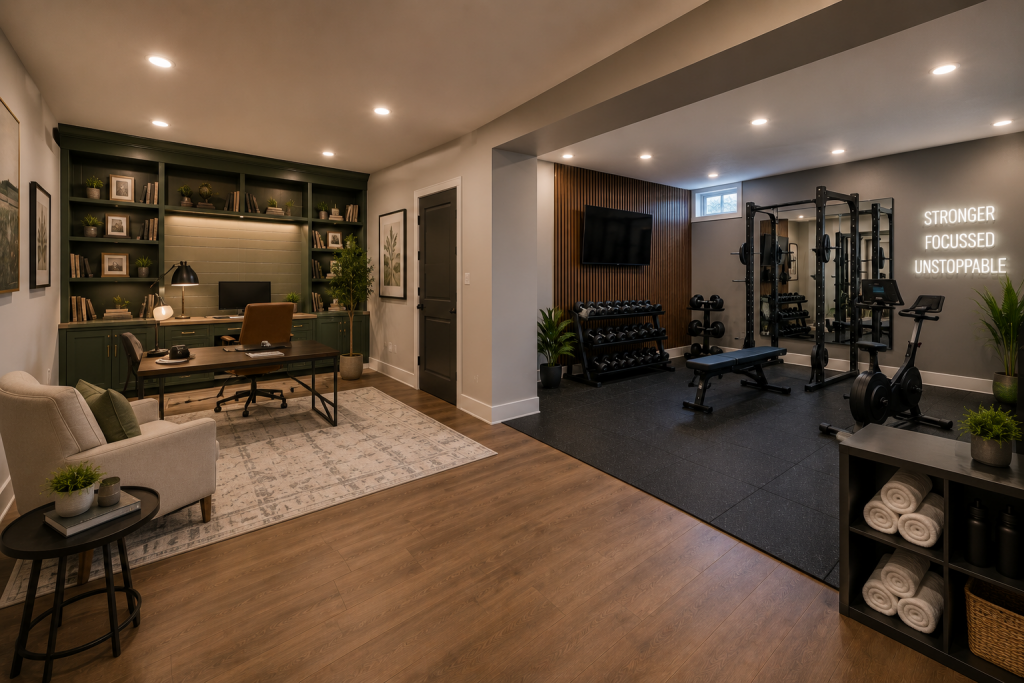 Home Office and Gyms