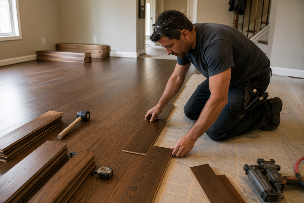 Hardwood Flooring Installation