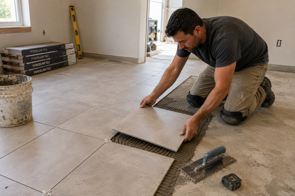 Tile Flooring Installation